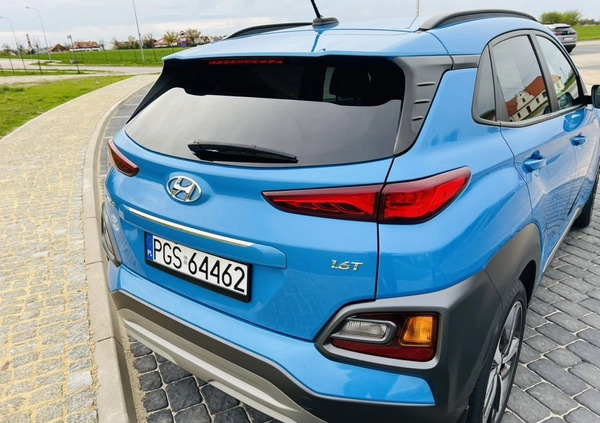 Hyundai Kona cena 67900 przebieg: 47500, rok produkcji 2018 z Piaski małe 562